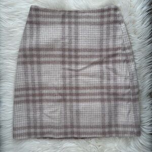 Ann Taylor Plaid Skirt